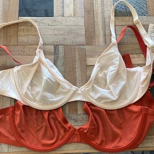 Two Cuup sheer bras. Never worn